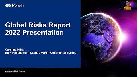 Global Risks Report 2022 Virtual Event