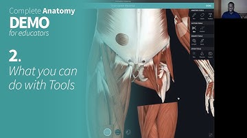 What you can do with Tools (Complete Anatomy - Demo for Educators)