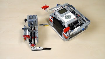 Improving FLL Robot Game. Using a rack for Lifting.