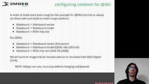 Arch4031 03  coreboot Building 05 coreboot for QEMU