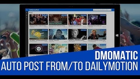 DMomatic Automatic Post Generator and Dailymotion Auto Poster Plugin for WordPress