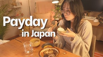 Payday in Japan 🇯🇵 Treating Myself After Work | Cozy Night Routine | Japanese living alone VLOG
