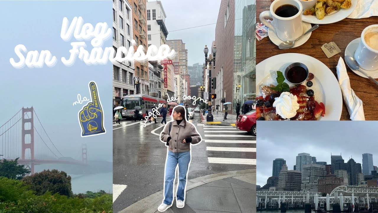VLOG SF: Parto per gli USA con il mio ragazzo, Alcatraz, Partita NBA & more | Valeria Martinelli