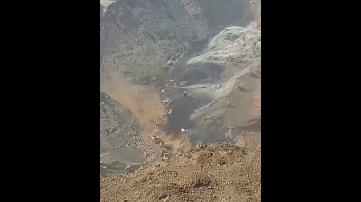 Terrifying coal mine collapse in northern China,! 2023-02-22