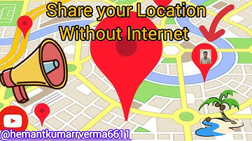 Share your location without Internet| #location #maps #tipsandtricks #locationservices #tech #shorts