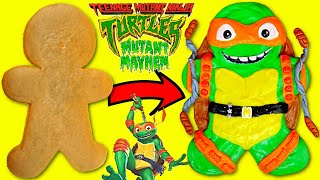 TMNT Mutant Mayhem Michelangelo Gingerbread Man Cookie Decoration