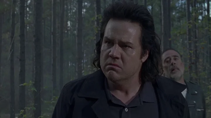 Negan With Eugene And Gabriel Discussion S8E16