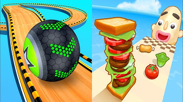 Sandwich Runner Vs Juice Run - Android iOS Mobile Gameplay 1,2,3,4,5,6,7,8,9,10,All Levels Complete
