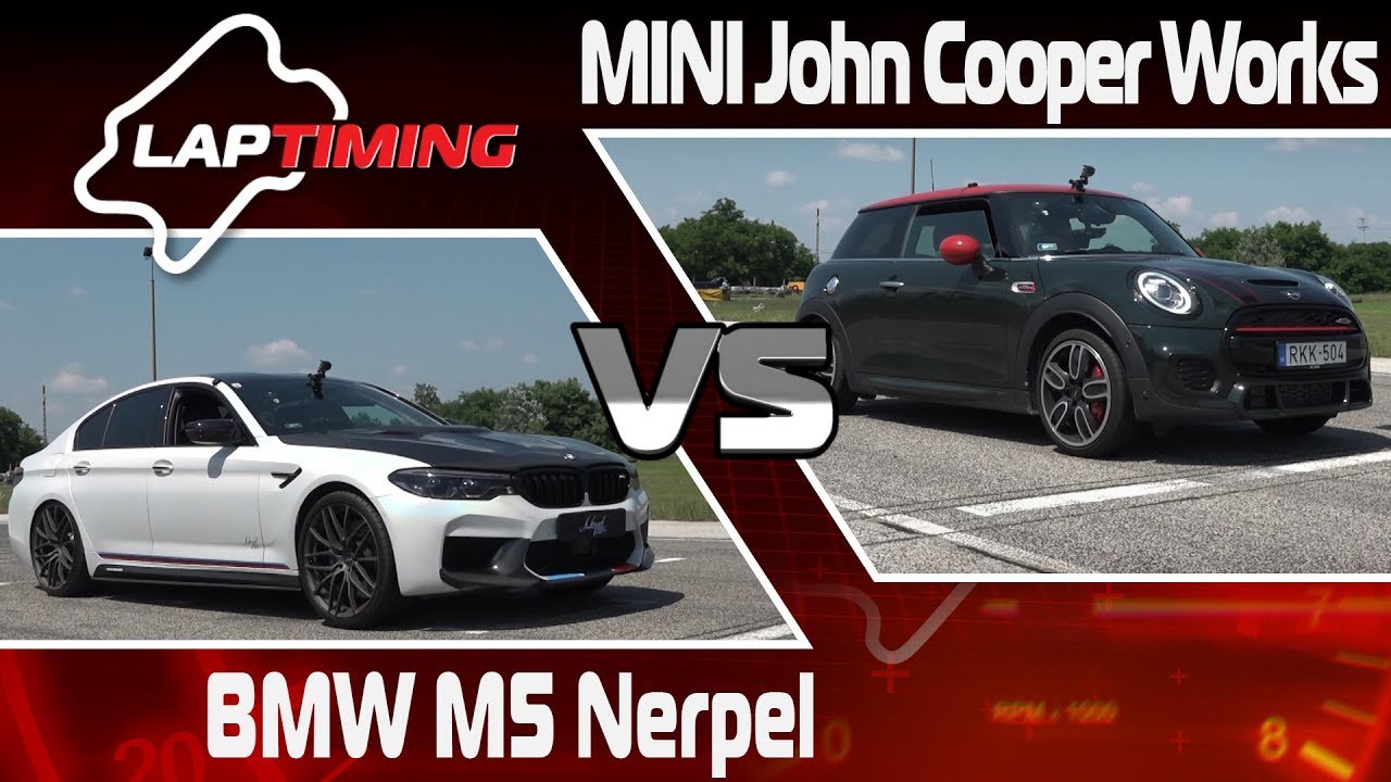 M5-ből sosem elég! MINI JCW vs. BMW M5 Nerpel (LapTiming ep. 89)