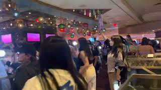 BTS Army fanchants Telepathy at Las Vegas Luxor bar