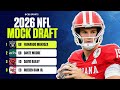 2026 Full Round 1 NFL Mock Draft 1.0: Raiders pick Indiana's Fernando Mendoza with 1st overall pick