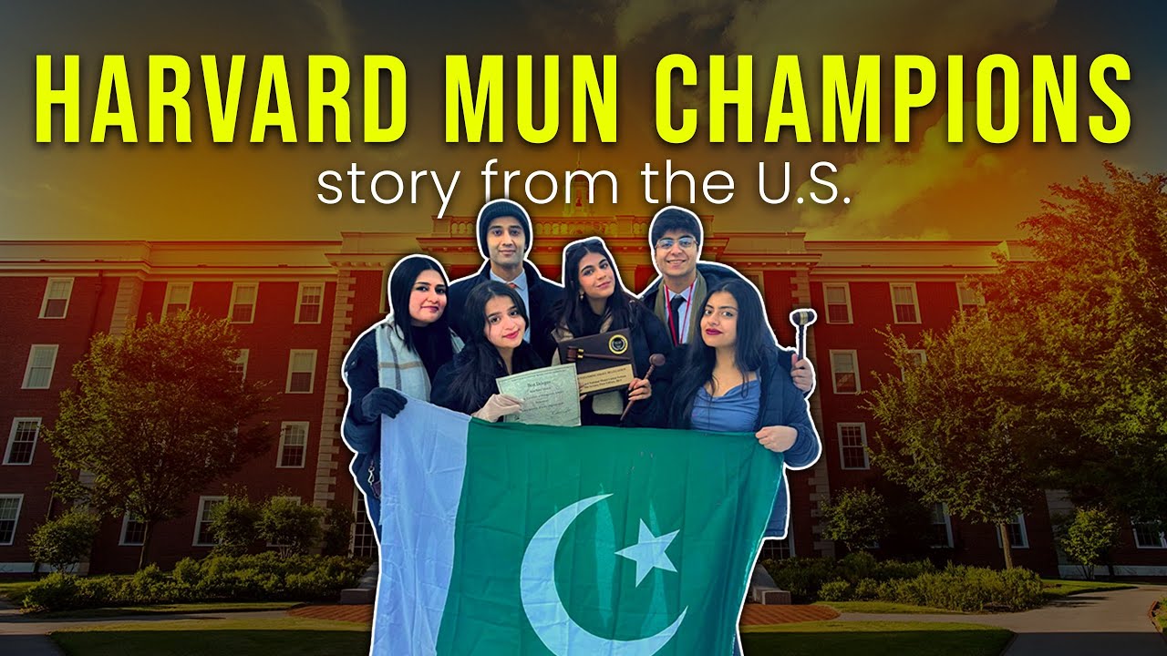 Harvard MUN Champions | Story from USA | Lums | Mahnoor, Anas Suhaima | World Times