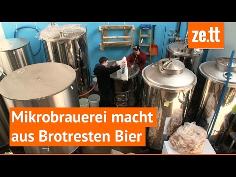 Mikrobrauerei macht aus Brotresten Bier