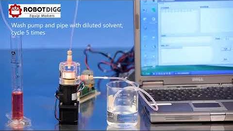 Stepper Motorized Micro Piston Pump