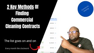 2 Ways to Get Commercial Cleaning Contracts