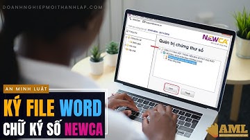 Cách Ký Số Điện Tử File Word Bằng Token Chữ Ký Số NEW-CA