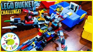 Lego Bucket Challenge With Izzys Toy Time Cars