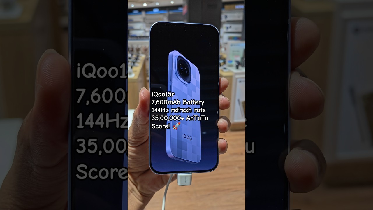 Goodbye Lag! 👋 iQOO 15R Performance #iqoo15r #iqoo15legend #tech #viral #newtech #iqooneo #shorts