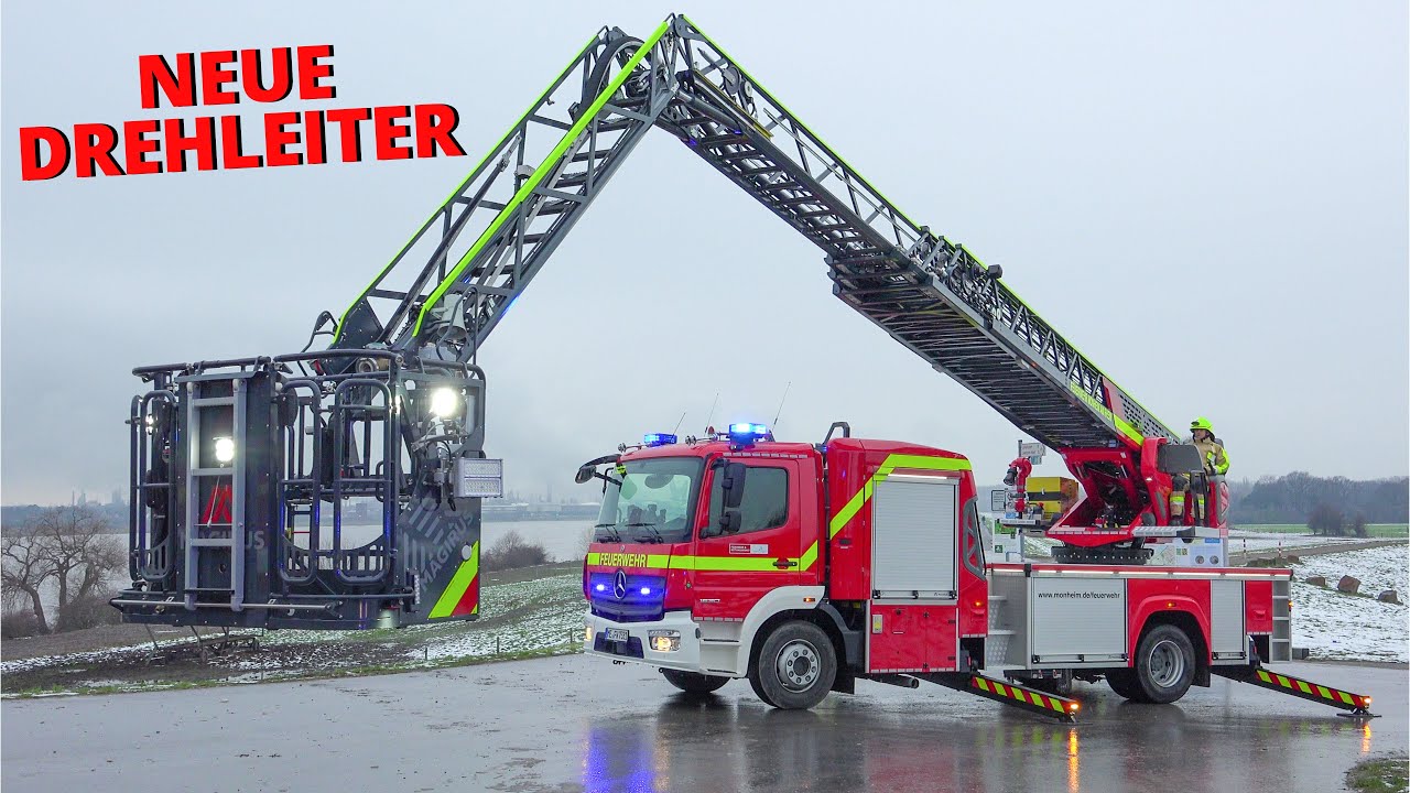 [FAHRZEUGVORSTELLUNG] - Die neue Drehleiter der Feuerwehr Monheim am Rhein -