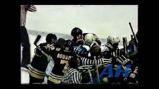 NHL Apr. 19, 1982 Quebec Nordiques v Boston Bruins (R) x2 Feeds Marian Stastny v Steve Kasper