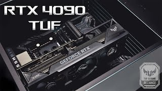 ASUS TUF RTX 4090 UNBOX, TEARDOWN,  ROUGH OVERCLOCK TEST OVER 3000mhz!  AND SOME THOUGHTS