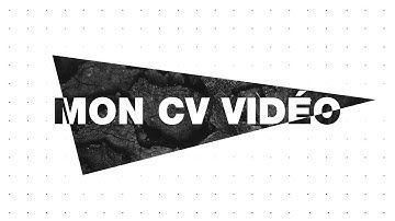 CV Vidéo Motion Design - 2020