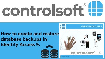 How to create and restore a Backup in Identity Access 9 (Controlsoft)