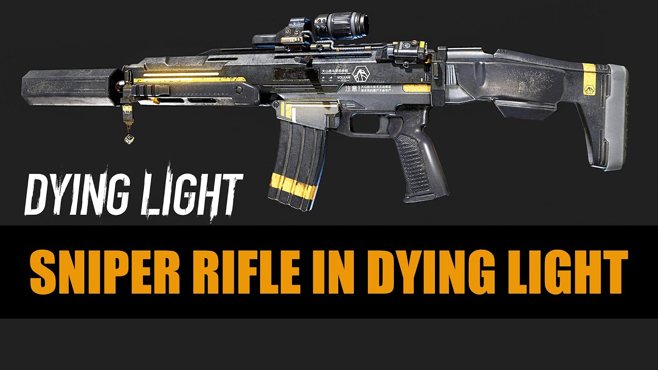 ledig stilling Forøge biologi Sniper Rifle In Dying Light | Dying Light Mod Showcase - YouTube