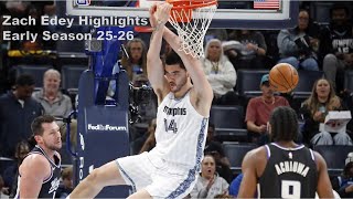 Zach Edey Season Highlights 2025-2026