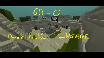 INSANE DOUBLE NUKE / 60 - 0 Semi Gameplay / krunker.io
