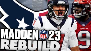 Will Anderson and C.J. Stroud Houston Texans Rebuild! This Draft Class Is Insane! Madden 23
