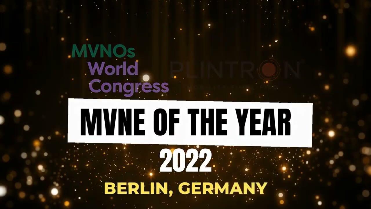 Plintron won MVNE OF THE YEAR award at MVNO World Congress 2022