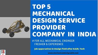 TOP 5 MECHANICAL DESIGN SERVICE PROVIDER COMPANY I HOW TO APPLY  I FOR MECHANICAL ENGINEER I ENGLISH