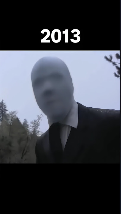 Evolution of Slenderman #shorts