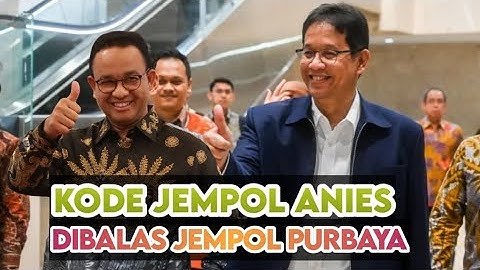 ANIES DAN PURBAYA KOMPAK NGASIH KODE - TERNYATA VISI MISINYA SAMA...
