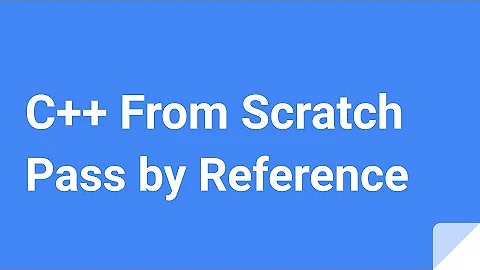 C++ From Scratch: Pass by Reference