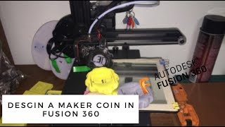 How to Design a Maker Coin in FUSION 360