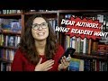 Dear Authors... What Readers Want To See