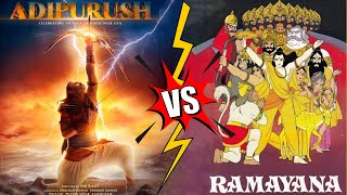 ADIPURUSH Teaser Remade  using Ramayana: The Legend of Prince Rama || Hindi || Glazio Studio