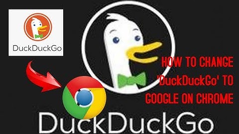 HOW TO REMOVE DUCKDUCKGO l INSERTING IN GOOGLE CHROME l EASY STEP l FASTEST WAY l THARUNRAJ RAGU