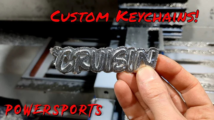 CNC Machining: Custom Keychains (Tormach 1100MX)