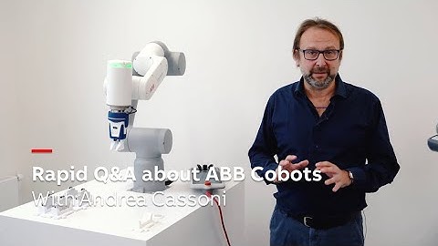 ABB Cobots rapid Q&A with Andrea Cassoni