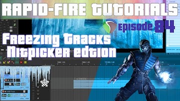 Making your Frozen Tracks stand out with a track icon (Rapid Fire REAPER tutorials Ep84)
