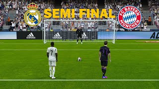 Real Madrid vs Bayern Munich  Semi Final UEFA Champions League 2023/24 | Vinicius vs Sane | PES