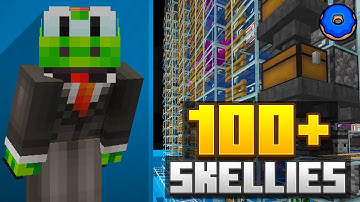 INSANE 100+ Skeleton Spawner Base Raid on Donut SMP (CRAZY BASE!)