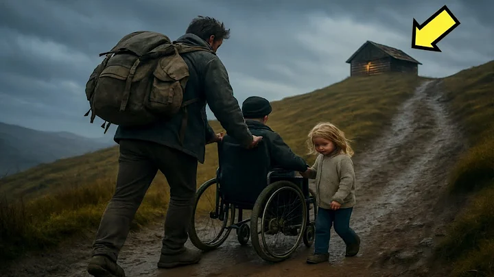 WIDOWED FATHER KICKED OUT WITH WHEELCHAIR SON CLIMB ABANDONED HILL… BUT WHAT THEY FIND…