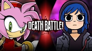 Amy Rose VS Ramona Flowers (Sonic VS Scott Pilgrim) | DEATH BATTLE!