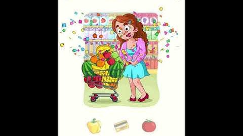 DOP 3 Displace One Part: Put Fruits in The Basket #Shorts #sssbgames