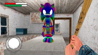 МЫ НАШЛИ РАДУЖНЫЙ СОНИК В ГРЕННИ ОНЛАЙН - Granny Online Horror Game SCP Rainbow Sonic