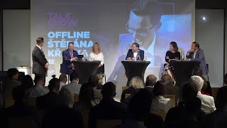 Talkshow Offline Štěpána Křečka - M. Hampl, D. Nerudová, M. Šnobr, H. Horská a P. Koblic